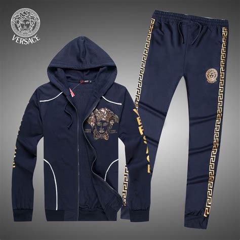 versace mens joggers|men's versace jogging suit.